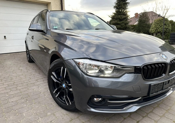 BMW Seria 3 cena 48999 przebieg: 263107, rok produkcji 2015 z Gniezno małe 781